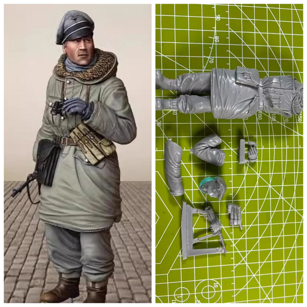 1/16 Modern British Special Forces Operator, Resin Model Figure Kit, Unassembled and Unpainted