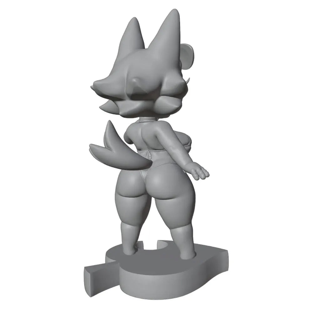 1/24 Fox/Wolf Character, Resin Model Figure Kit, Anime Theme, Unassembled and Unpainted