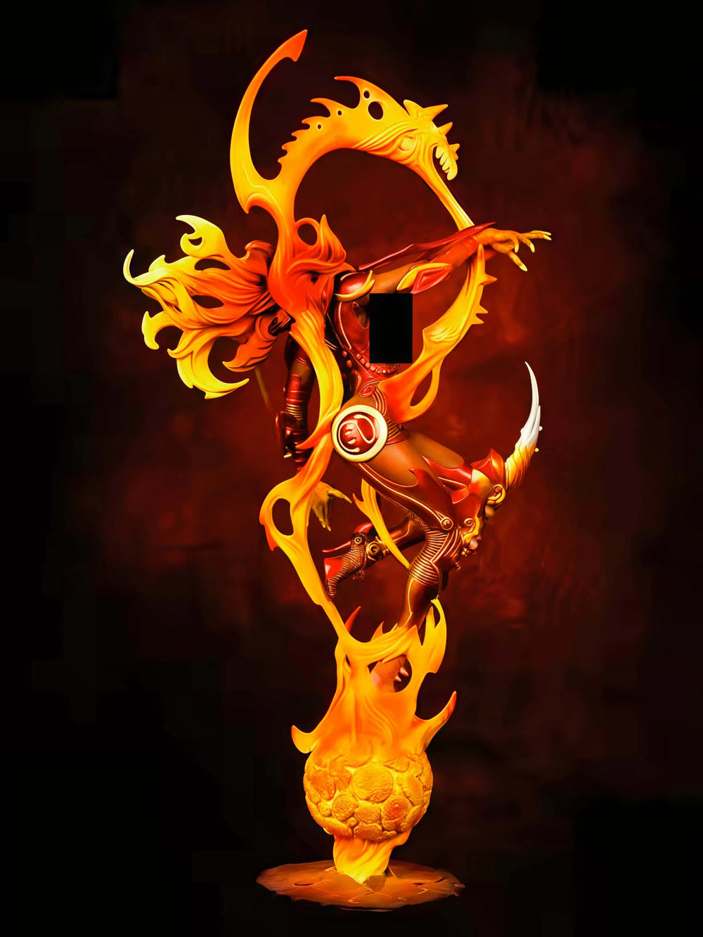 1/9 Fire Warrior, Resin Model Figure Kit, Fantasy Theme, Unassembled and Unpainted