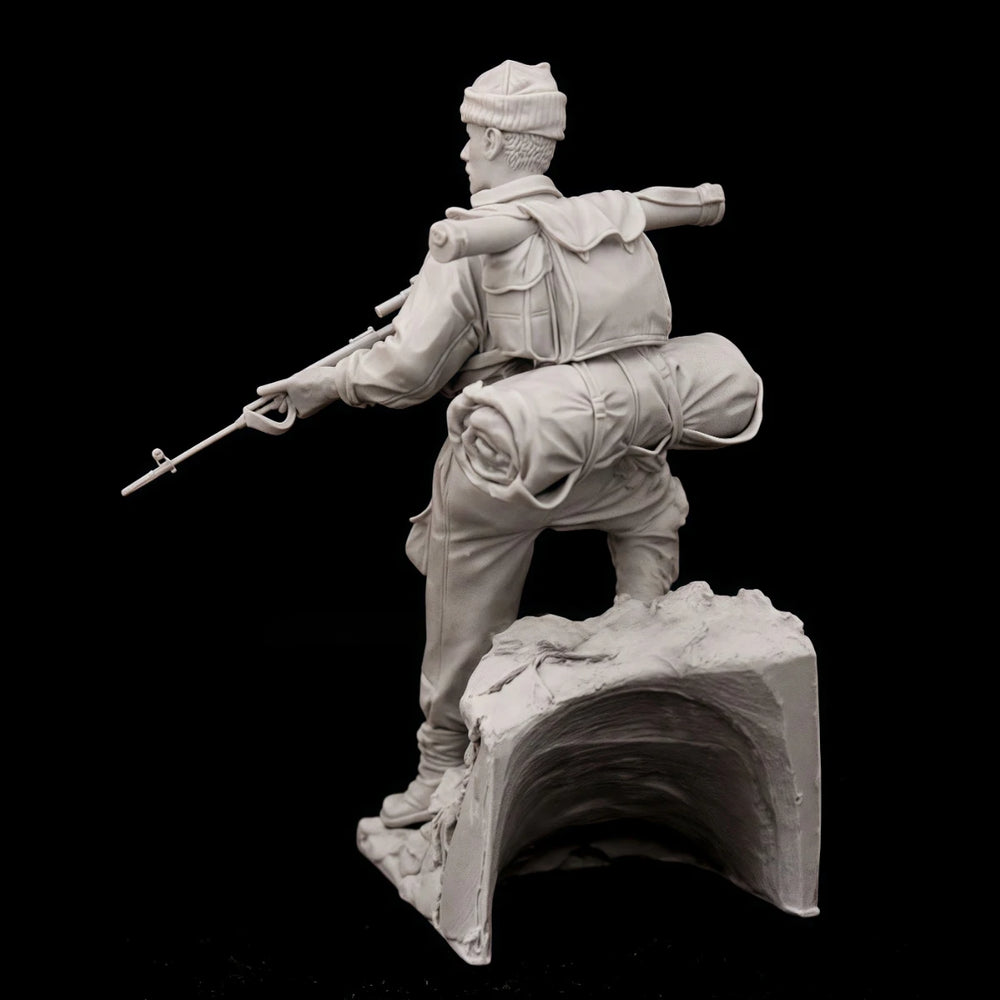 75mm Modern Russian Special Forces Afghanistan, 5 Figures, Resin Model Figure Kit, Unassembled and Unpainted