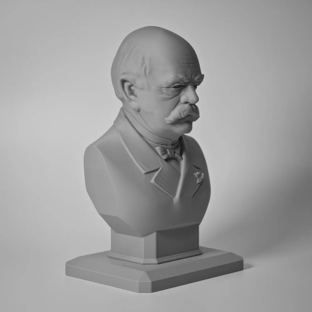 110mm Modern Bismarck, Resin Model Bust Kit, Unassembled and Unpainted