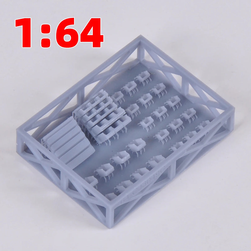 1/35 Storage Lockers, Resin Model Accessory Kit, Unpainted