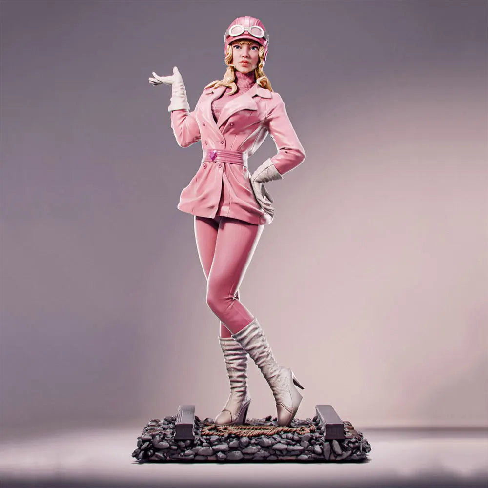 1/24 Modern Female Pilot, Resin Model Figure Kit, Unassembled and Unpainted