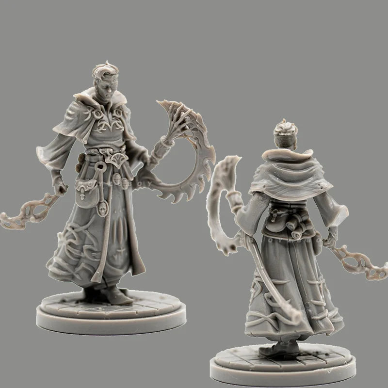 38mm Warrior Queen Guard, Resin Model Figure Kit, Fantasy Theme, Unassembled and Unpainted