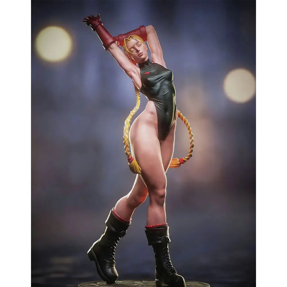 1/24 1/24 Anime Pin-Up, Resin Model Figure Kit, Unassembled and Unpainted