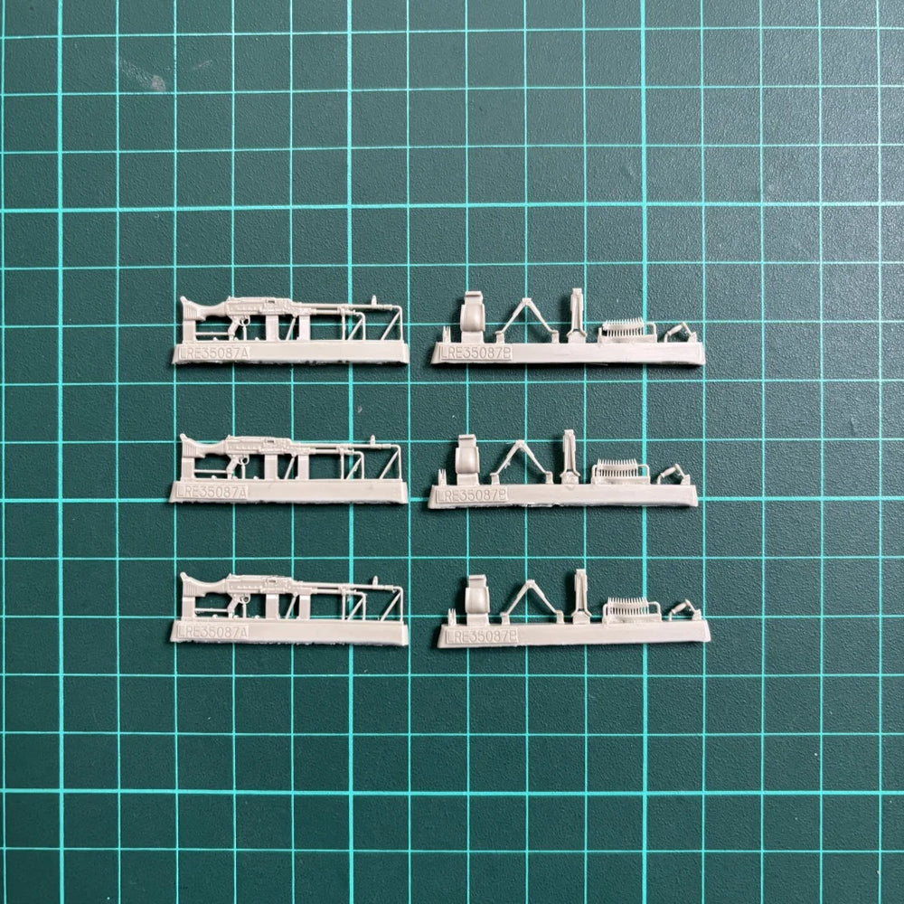 1/35 Modern M240G Machine Gun Set, Resin Model Accessory Kit, Unpainted