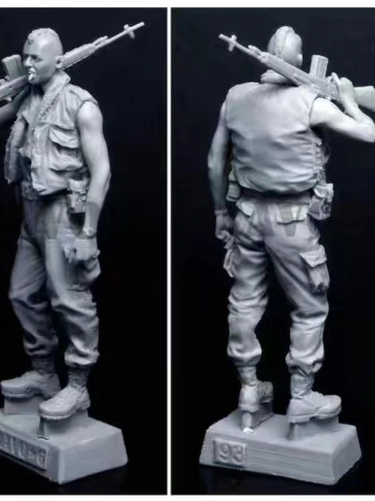 1/35 Vietnam War US Infantry Soldier, 3 Figures, Resin Model Figure Kit, Unassembled and Unpainted