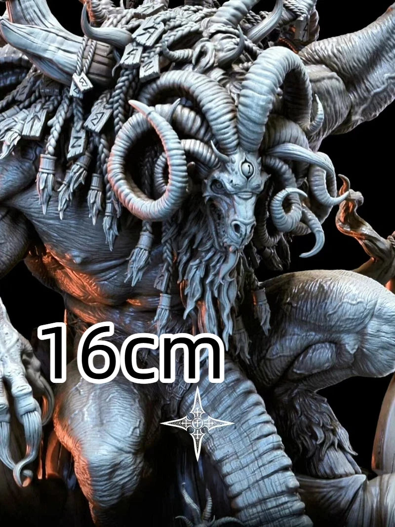 280mm Minotaur Warrior, Resin Model Figure Kit, Fantasy Theme, Unassembled and Unpainted