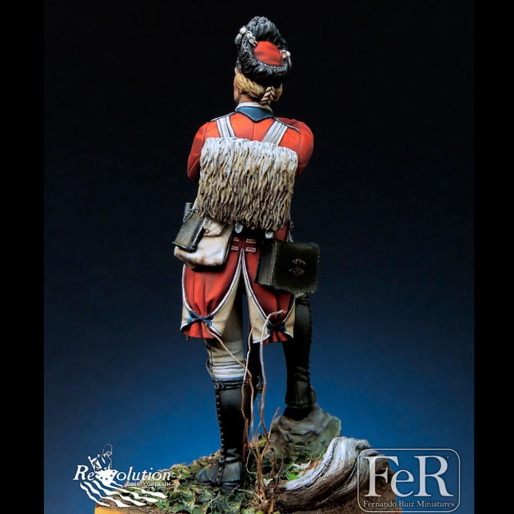 1/24 Napoleonic British Cavalry Officer, Resin Model Figure Kit, Unassembled and Unpainted