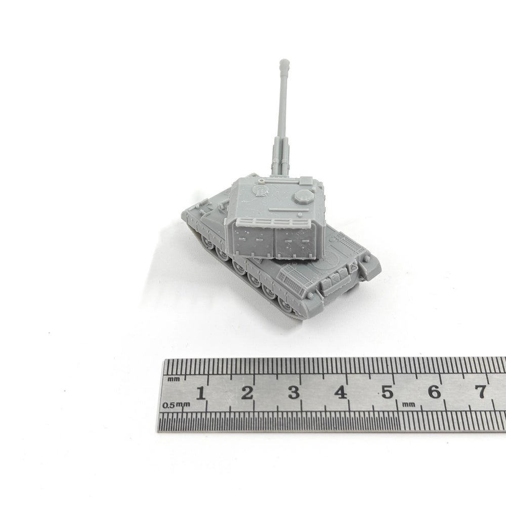 1/144 Modern French AMX-AuF1, Resin Model Vehicle Kit, Unassembled and Unpainted