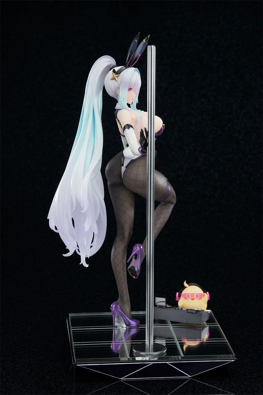 1/7 Qiershazhi Pole Performer Action, Resin Model Figure Kit, Anime Theme, Unassembled and Unpainted