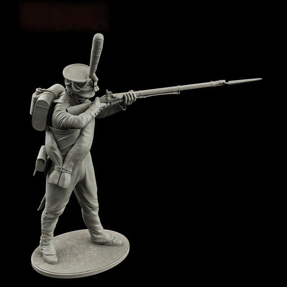 75mm Cold War Russian Grenadier, Resin Model Figure Kit, Unassembled and Unpainted