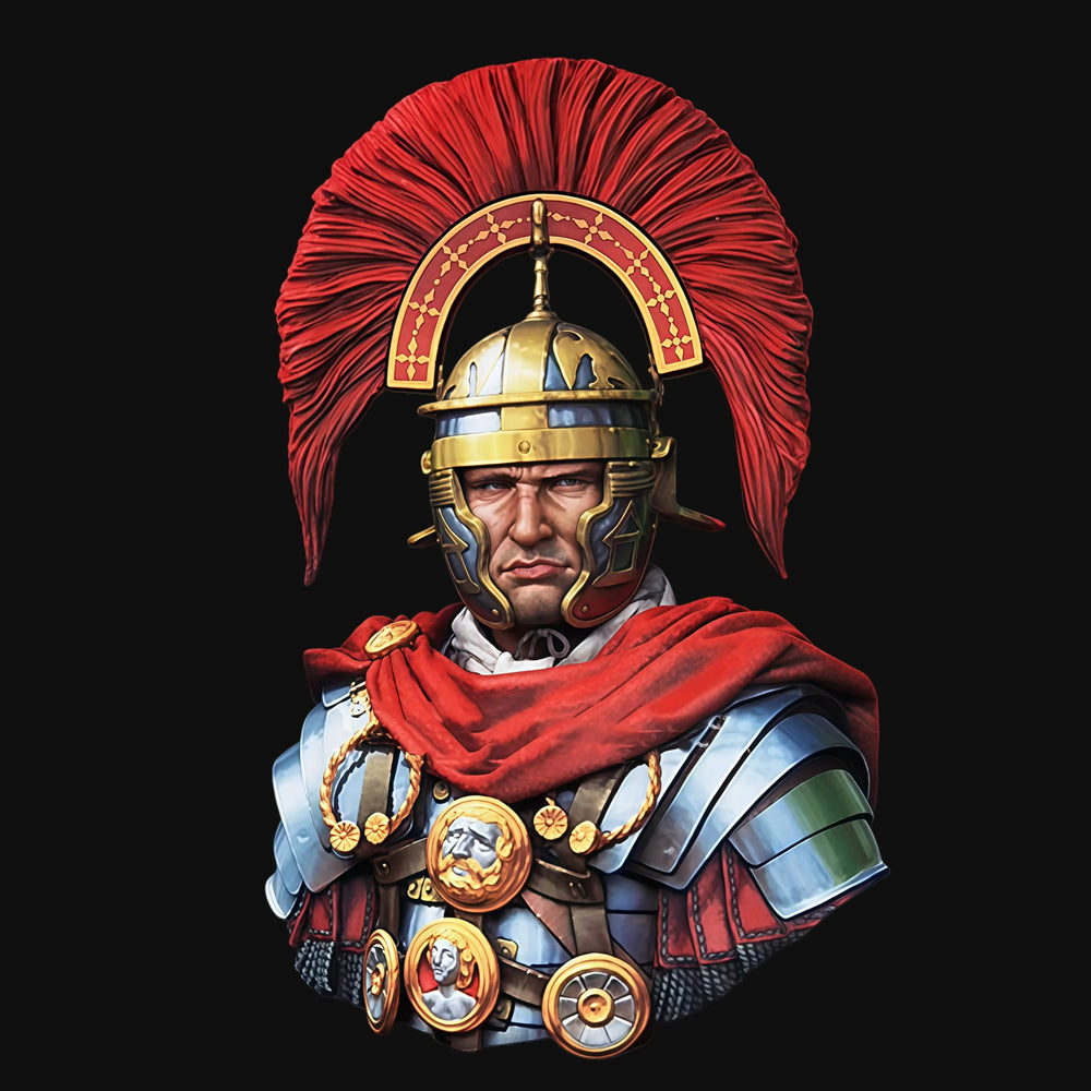 1/10 Ancient Roman, 2 Figures, Resin Model Bust Kit, Unassembled and Unpainted