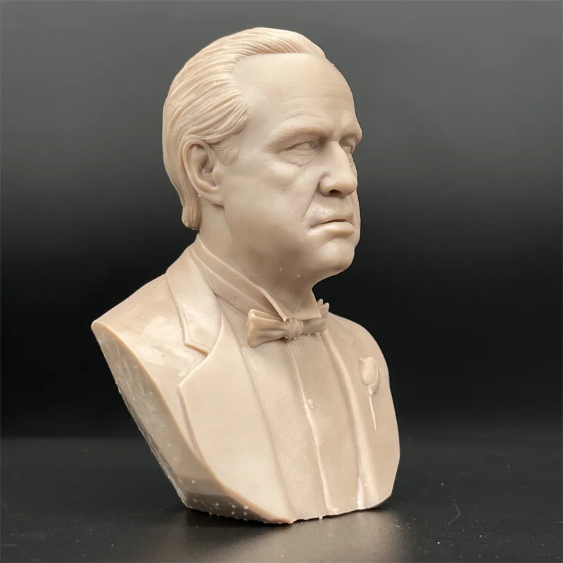 1/10 Cold War Godfather, Resin Model Bust Kit, Unassembled and Unpainted
