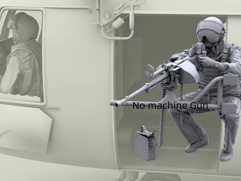 1/48 Modern Tactical Operator Prone with Rifle, Resin Model Figure Kit, Unassembled and Unpainted