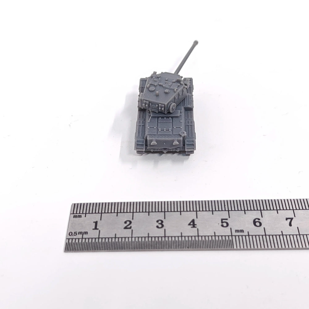 1/144 WWII British FV4101 Charioteer Tank Destroyer, Resin Model Vehicle Kit, Unassembled and Unpainted