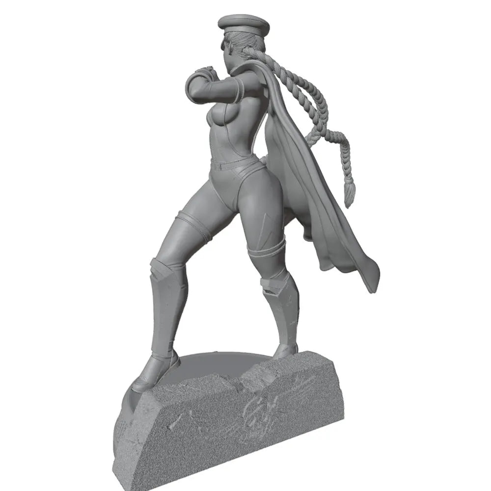 1/24 Female Action Hero, Resin Model Figure Kit, Unassembled and Unpainted