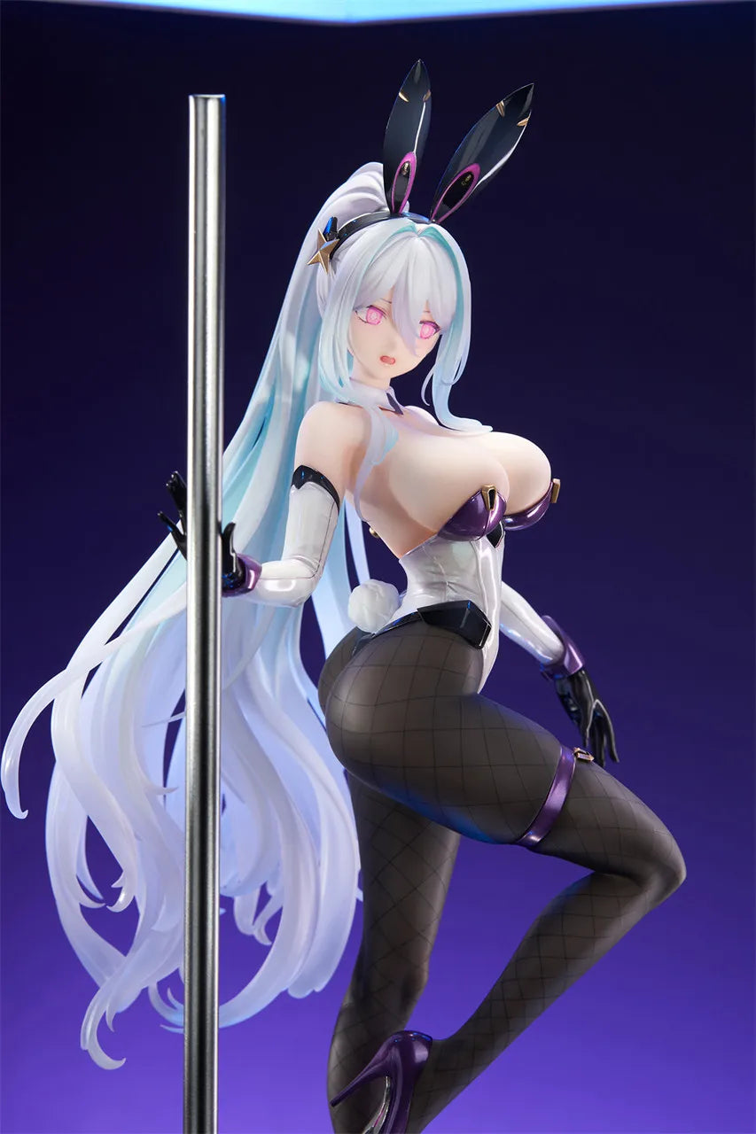1/7 Qiershazhi Pole Performer Action, Resin Model Figure Kit, Anime Theme, Unassembled and Unpainted