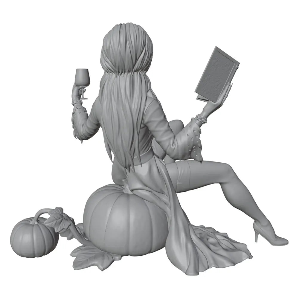 1/24 Halloween Witch, Resin Model Figure Kit, Fantasy Theme, Unassembled and Unpainted