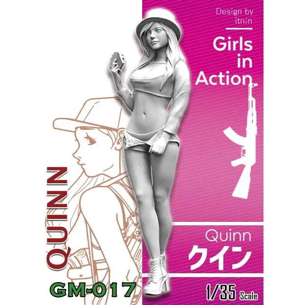 1/35 Pin-up Card Player with Bowler Hat, Resin Model Figure Kit, Unassembled and Unpainted