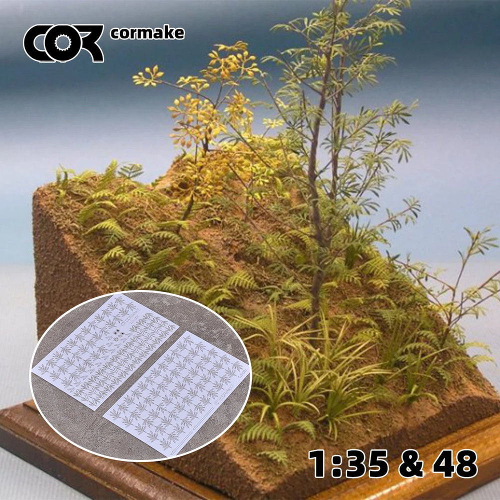 1/35 Olive Grove, Resin Model Terrain Kit, Historical Theme, Unpainted