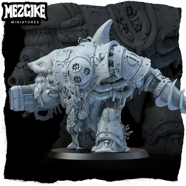32mm Abhorrent Dredgebrute, Resin Model Figure Kit, Fantasy Theme, Unassembled and Unpainted