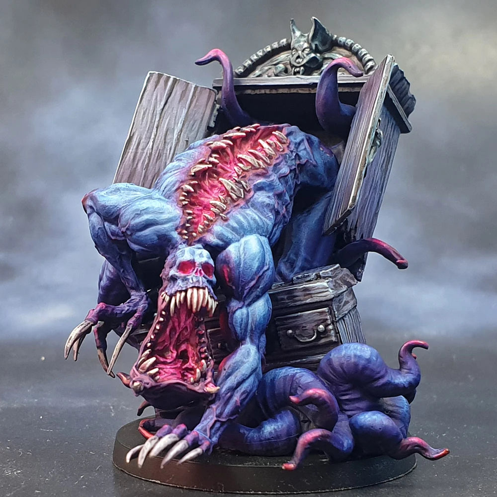 Cupboard Monster, Resin Model Figure Kit, Fantasy Theme, Unassembled and Unpainted