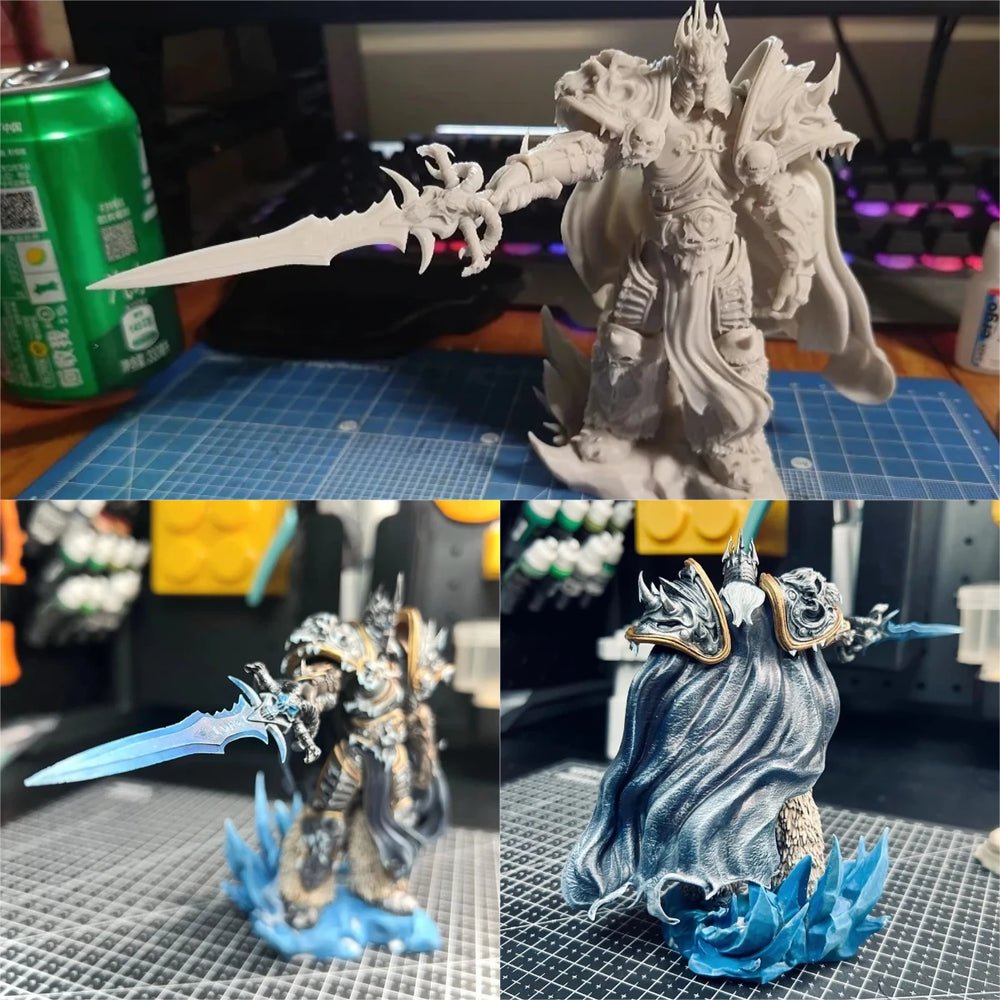 Demon King Alsace, Resin Model Figure Kit, Fantasy Theme, Unassembled and Unpainted