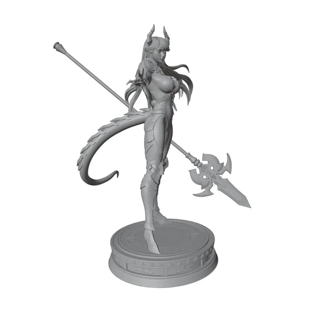 1/24 Dark Fantasy Succubus, Resin Model Figure Kit, Fantasy Theme, Unassembled and Unpainted