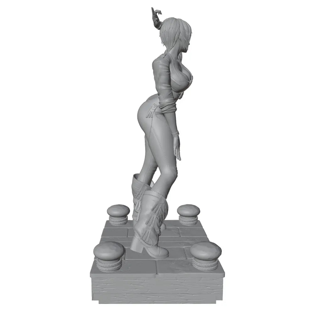 75mm Female Fantasy Character, Resin Model Figure Kit, Unassembled and Unpainted