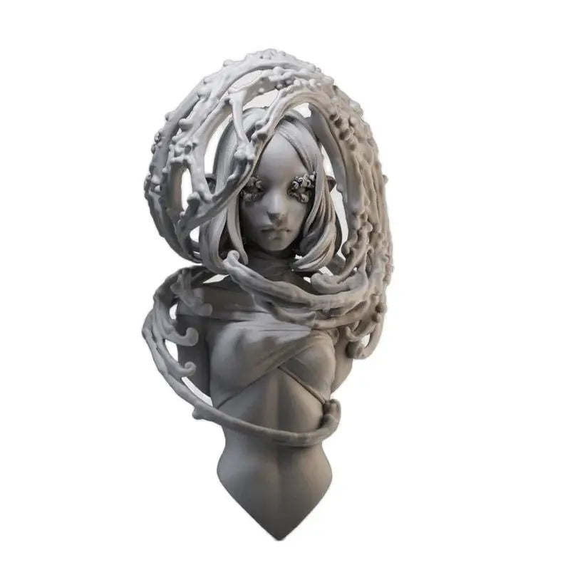 1/6 Vine Maiden, Resin Model Bust Kit, Fantasy Theme, Unassembled and Unpainted