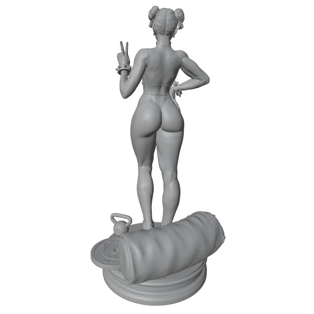 1/24 Fantasy Combat Female, Resin Model Figure Kit, Unassembled and Unpainted