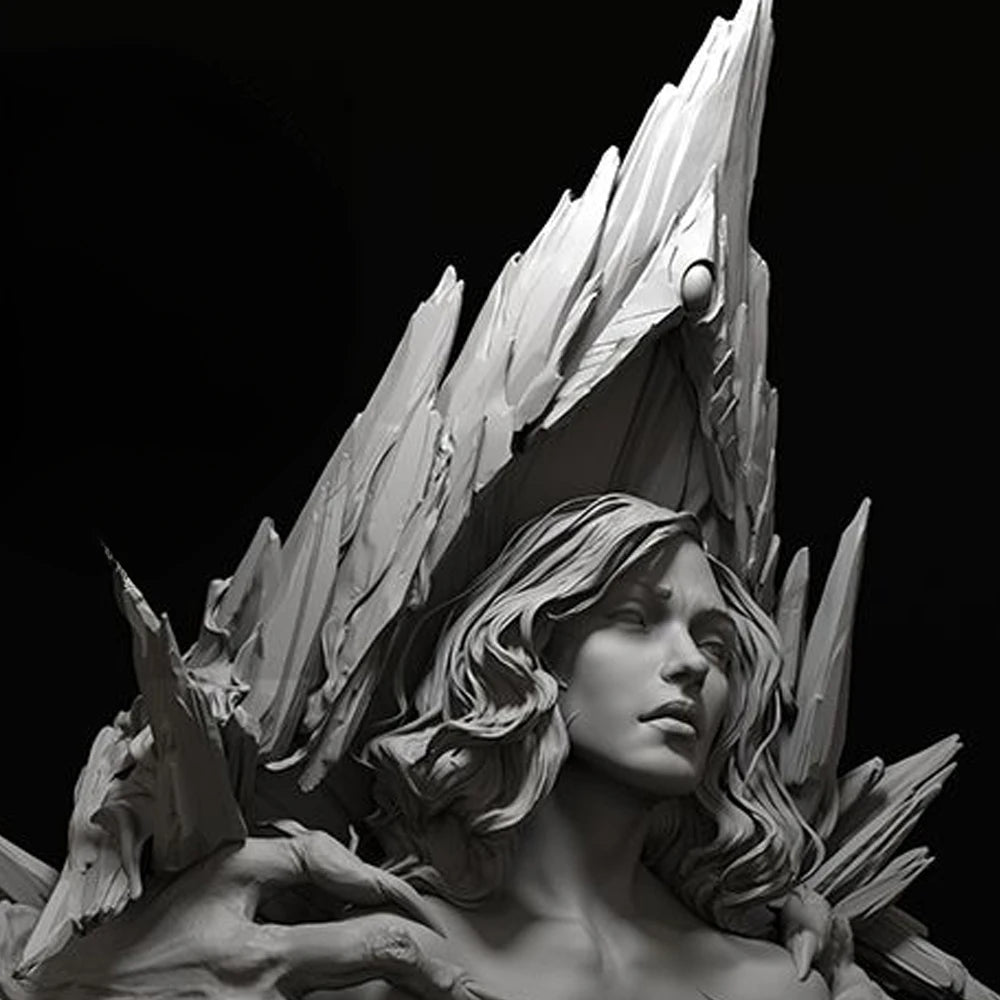 1/10 Lost Soul Devil, Resin Model Bust Kit, Fantasy Theme, Unassembled and Unpainted