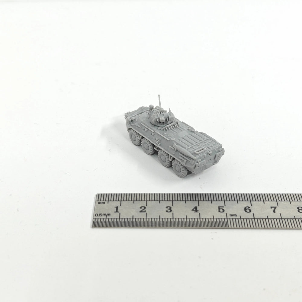 1/144 Modern Russian BTR-80A APC, Resin Model Vehicle Kit, Unassembled and Unpainted