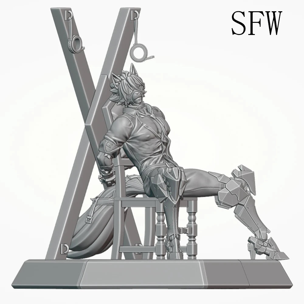 1/24 Lycaon, Resin Model Figure Kit, Anime Theme, Unassembled and Unpainted