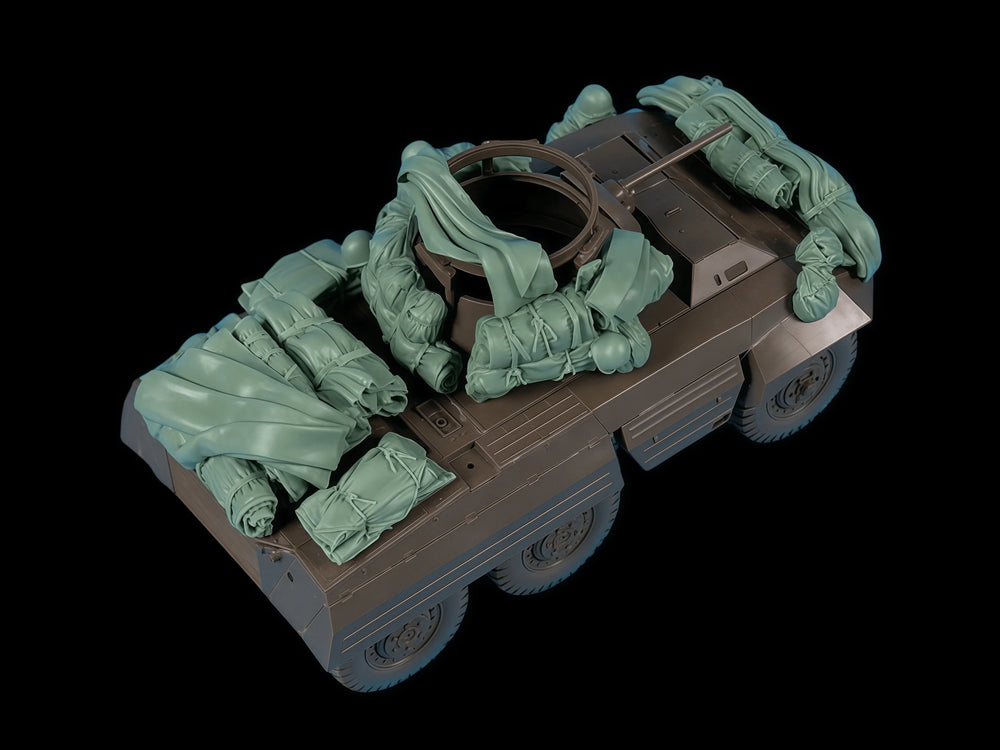 1/35 Modern US Armored Vehicle, Resin Model Vehicle Kit, Unassembled and Unpainted