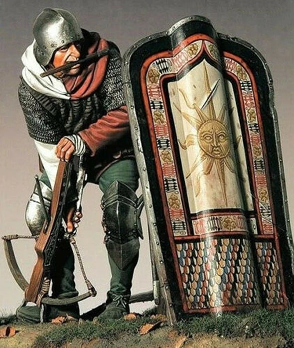 1/18 Medieval Knights, 2 Figures, Resin Model Figure Kit, Unassembled and Unpainted
