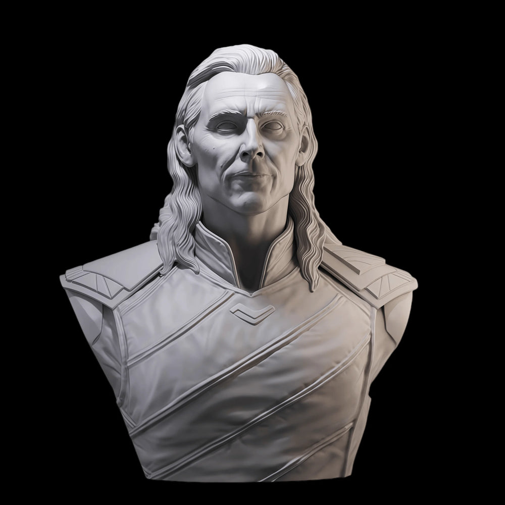 1/10 King of Tricks, Resin Model Bust Kit, Fantasy Theme, Unassembled and Unpainted