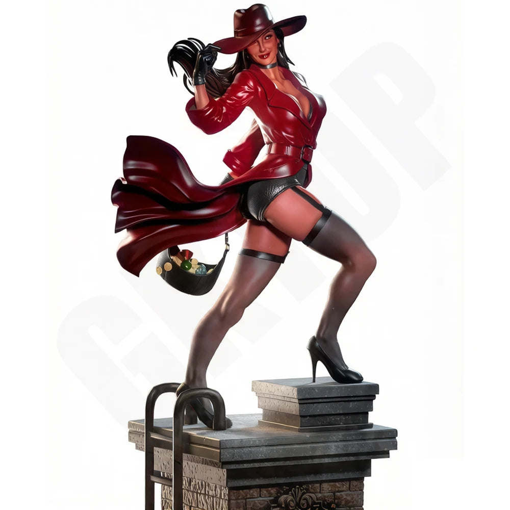 1/24 Female Treasure Hunter, Resin Model Figure Kit, Unassembled and Unpainted