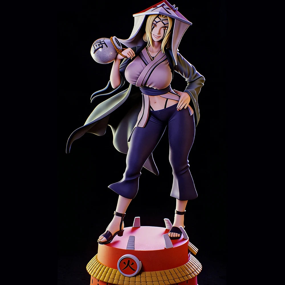 1/24 Sorceress Wielding Magical Orb, Resin Model Figure Kit, Fantasy Theme, Unassembled and Unpainted