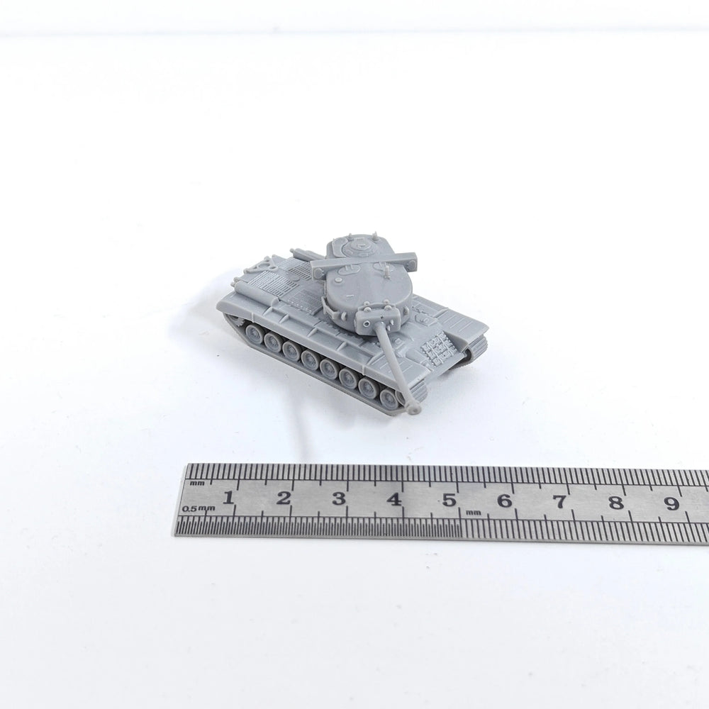 1/144 WWII T29 Heavy Tank, Resin Model Vehicle Kit, Unassembled and Unpainted
