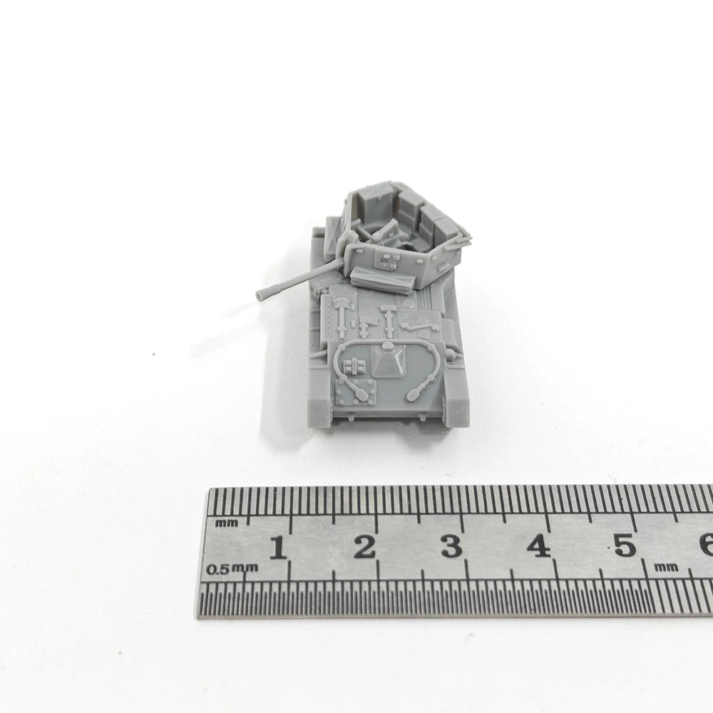 1/144 Cold War Soviet ZSU-37 Self-Propelled Anti-Aircraft, Resin Model Vehicle Kit, Unassembled and Unpainted