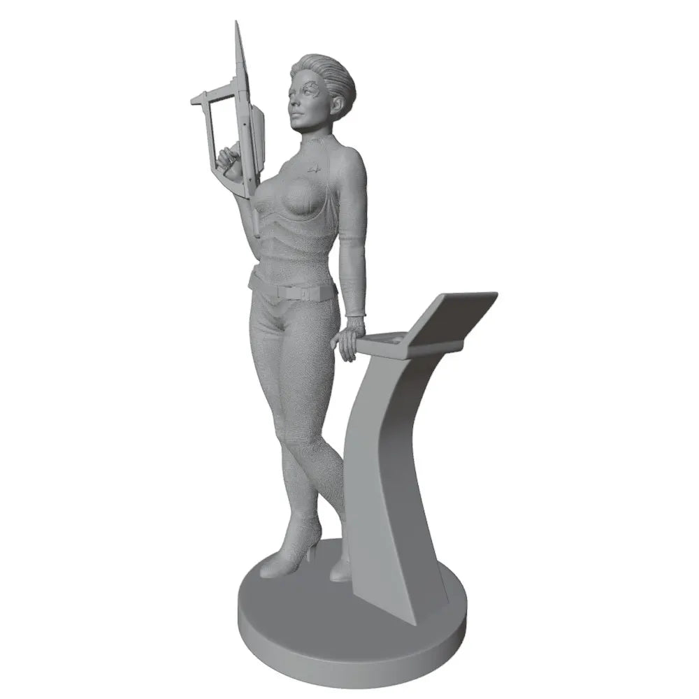 75mm Tactical Warrior, Resin Model Figure Kit, Unassembled and Unpainted