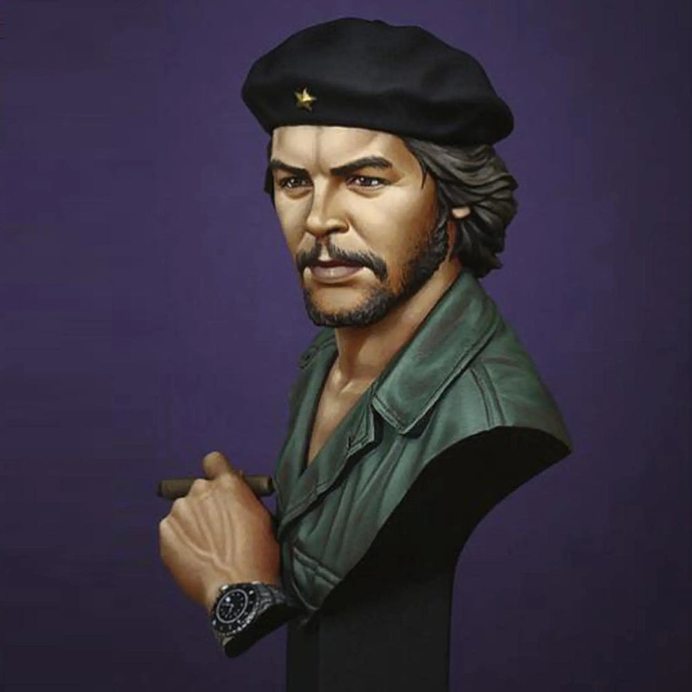 1/10 Cold War Che Guevara Revolutionary Leader, Resin Model Bust Kit, Unassembled and Unpainted