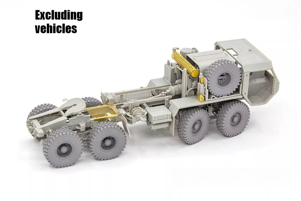1/35 Modern Military Truck Wheels & Tires, Resin Model Accessory Kit, Unpainted