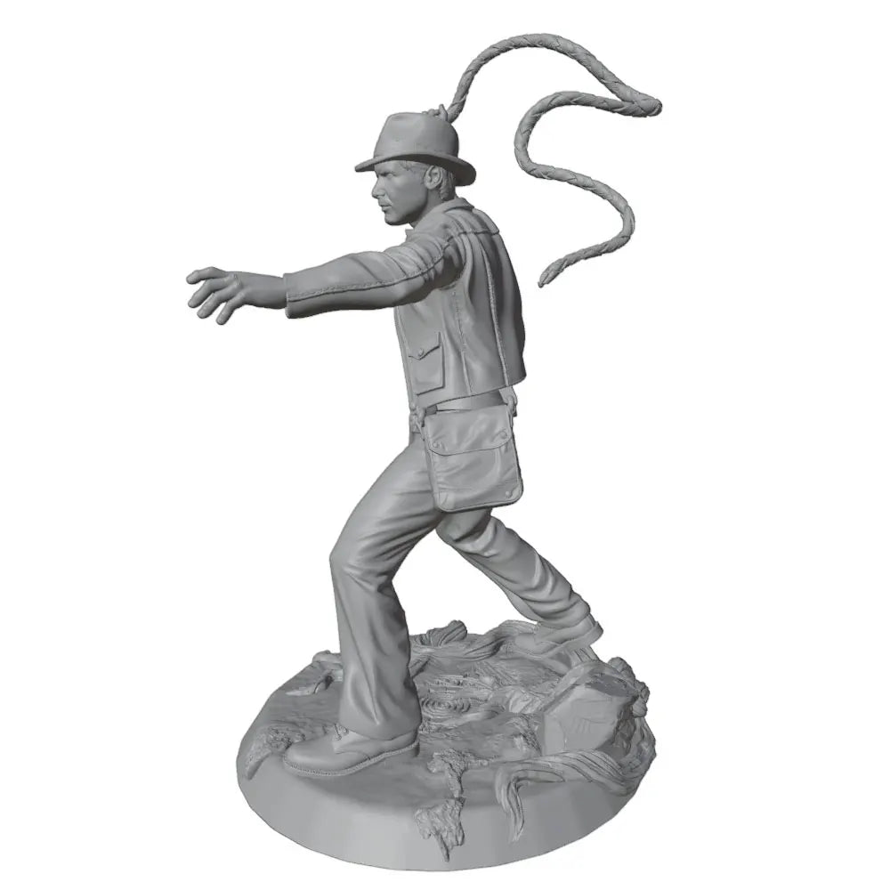 75mm American Civil War Western Cowboy, Resin Model Figure Kit, Unassembled and Unpainted