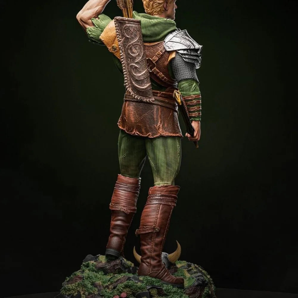 Medieval Fantasy Ranger, Resin Model Figure Kit, Unassembled and Unpainted