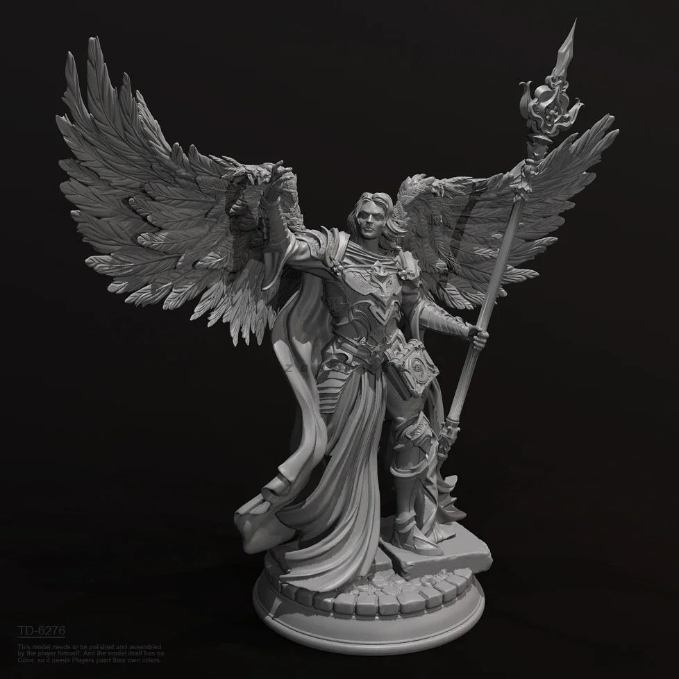 50mm Dark Fantasy Sorcerer, Resin Model Figure Kit, Fantasy Theme, Unassembled and Unpainted