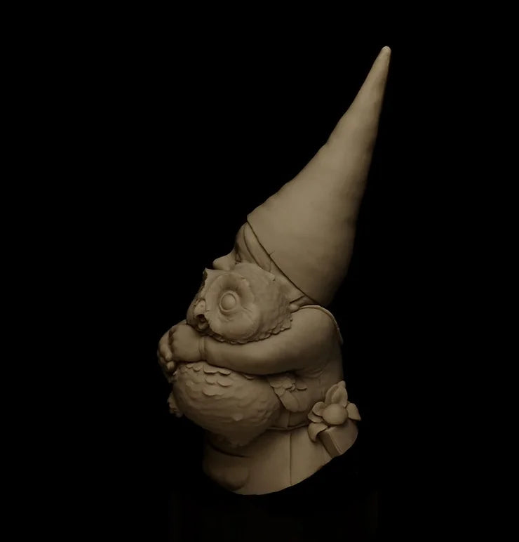 1/12 Garden Gnome, Resin Model Bust Kit, Fantasy Theme, Unassembled and Unpainted