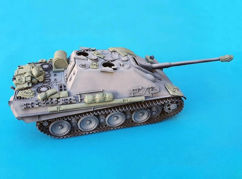 1/35 WWII German Jagdpanther, Resin Model Vehicle Kit, Unassembled and Unpainted
